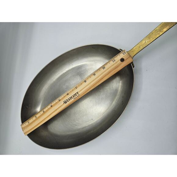 Paul Revere Limited Edition, 12" Fish Pan, Copper and Stainless‎ Steel Oval Pan - Picture 9 of 12